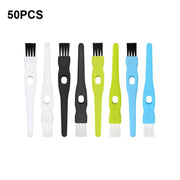 50 PCS Crevice Cleaning Brush Garlic Masher Brush Coffee Machine Brush(Random Color Delivery)