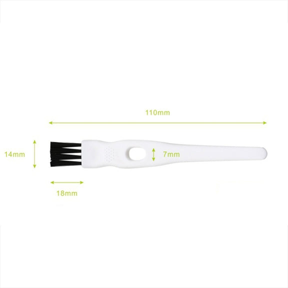 50 PCS Crevice Cleaning Brush Garlic Masher Brush Coffee Machine Brush(Random Color Delivery)