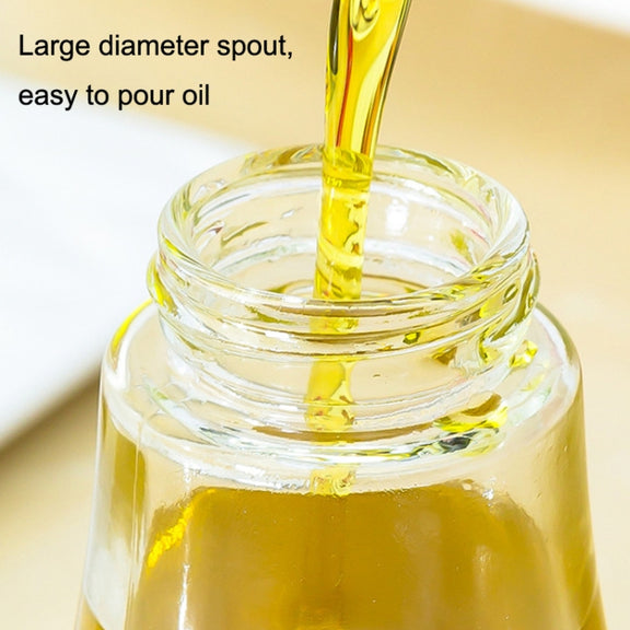 Large-caliber Press-type Cooking Barbecue Oil Spray Bottle(White)