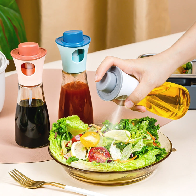 Large-caliber Press-type Cooking Barbecue Oil Spray Bottle(White)