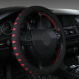 Sports Punched EVA Car Steering Wheel Cover, Size: 38cm(Red) - Steering Wheel Accessories by PMC TechLife | Online Shopping South Africa | PMC TechLife