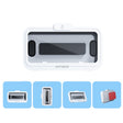 Oatsbasf  Bathroom Waterproof Phone Case Holder Shower Phone Box Wall Mount Phone Holder(White) - free shipping - PMC TechLife - Order now!