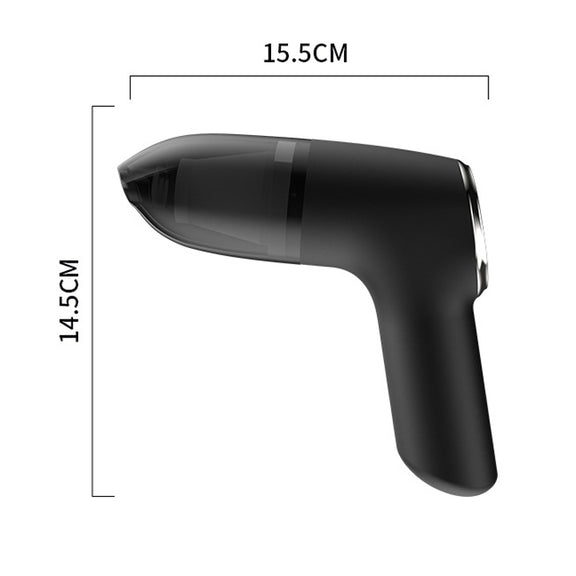 Home Handheld Desktop Cleaning Wireless Vacuum Cleaner Small Powerful Car Vacuum Cleaner(Silver)