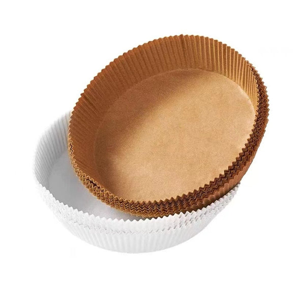 Home Air Fryer Baking Oil Absorbing Paper, Specification: White Boxed 50 PCS
