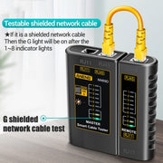 ANENG 2 PCS Multifunctional Network Cable Crystal Head Unilateral Detector, Random Color Delivery