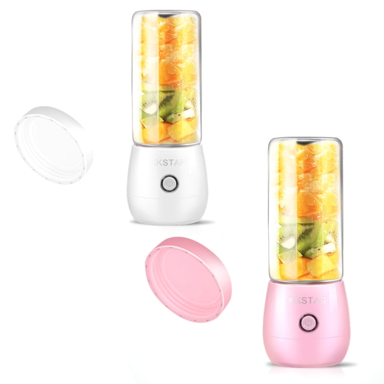 Household Fruit Juicer Portable Multi-Function Juice Cup(Ivory White)