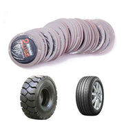 30 Tablets / Box  Nirichie 60mm Round Car Tire Repair Patch Tire Repair Cold Patch Film