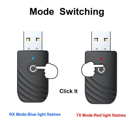 Bluetooth 5.0 Wireless Audio Receiver Transmitter