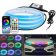 Car LED Streamer Decorative Hood Atmosphere Lights, Style: Remote Control+APP Colorful Light(1.8m) - Decorative Lights by PMC TechLife | Online Shopping South Africa | PMC TechLife