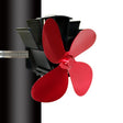 YL603 Thermodynamic Magnetless Wall Mounted Fireplace Fan(Red) - Fireplace Fan by PMC TechLife | Online Shopping South Africa | PMC TechLife | Buy Now Pay Later Mobicred