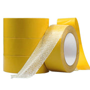 25mmx50 m Double-sided Fiberglass Grid Sticky Adhesive Fiber Transparent Mesh Tape