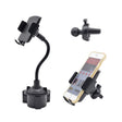 Air Inlet Cup Seat 2 In 1 Universal Long Hose Car Mobile Phone Bracket - Car Holders by PMC TechLife | Online Shopping South Africa | PMC TechLife