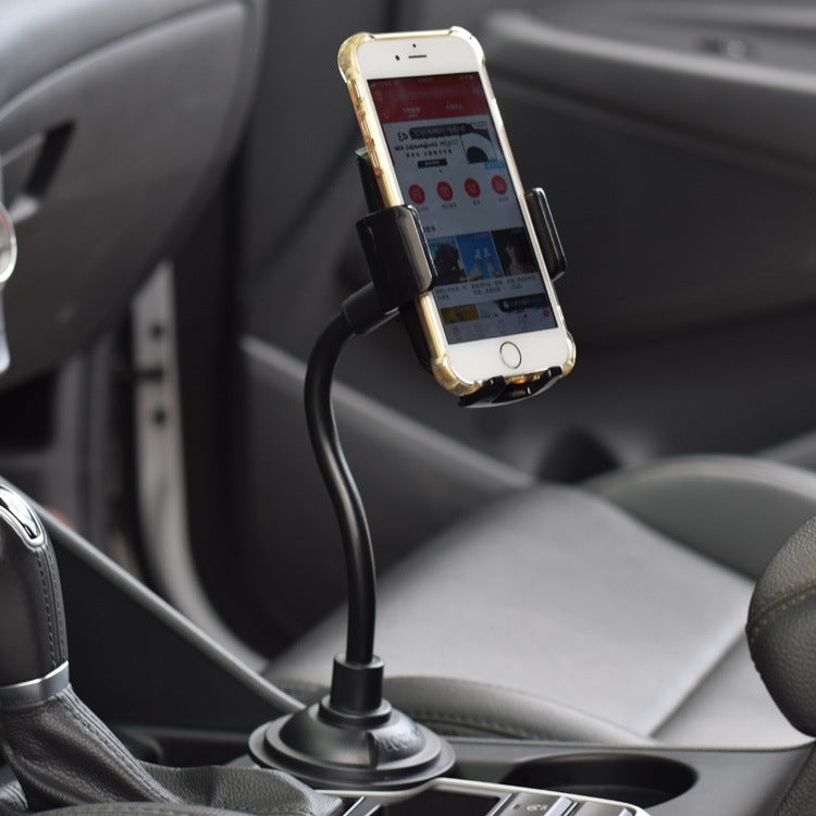 Air Inlet Cup Seat 2 In 1 Universal Long Hose Car Mobile Phone Bracket