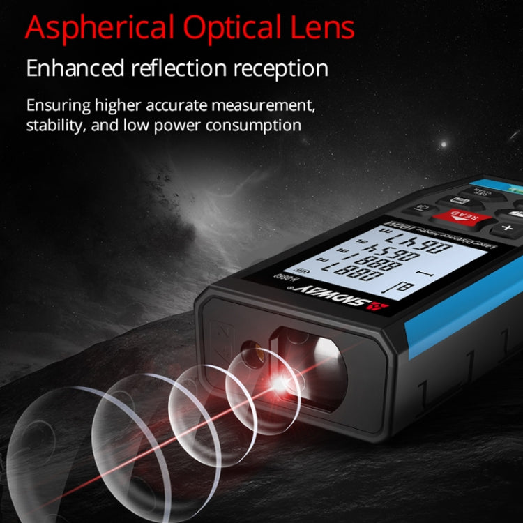 SNDWAY H-D100A Handheld Laser Rangefinder Infrared Measuring Instrument, Distance: 100m