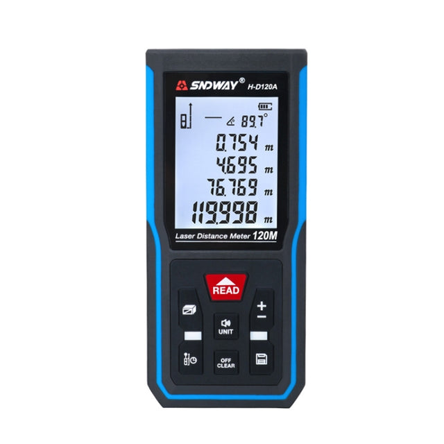 SNDWAY H-D120A Handheld Laser Rangefinder Infrared Measuring Instrument, Distance: 120m