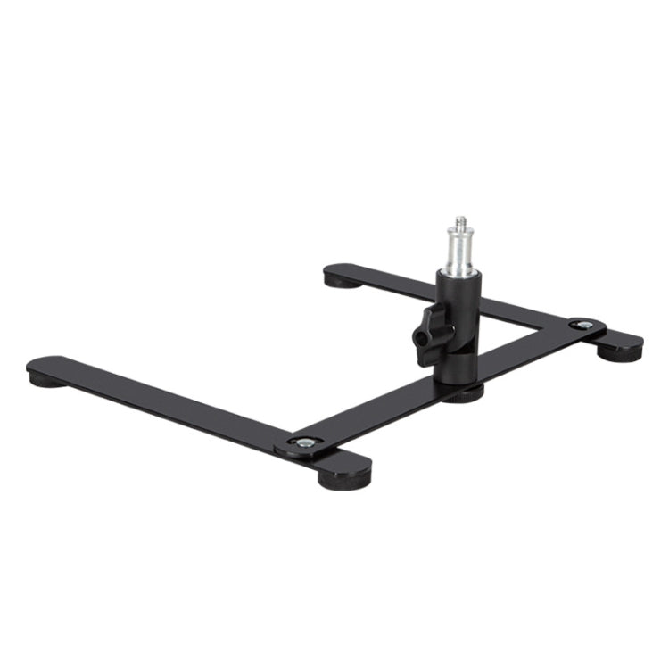 360 Degree Adjustable Metal Overhead Base Desktop Phone Holder,Style: Only Base
