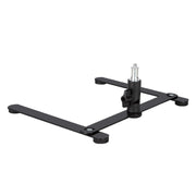 360 Degree Adjustable Metal Overhead Base Desktop Phone Holder,Style: Only Base