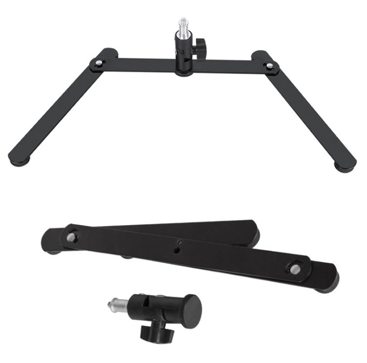 360 Degree Adjustable Metal Overhead Base Desktop Phone Holder,Style: Only Base