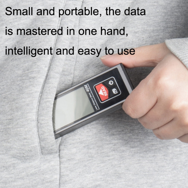 SNDWAY SW-BT60 Laser Rangefinder Infrared Measuring Ruler, Style: 60m Bluetooth Version