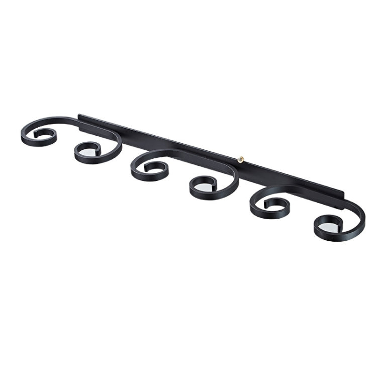 Household Punch-free Red Wine Glass Upside Down Rack, Style: 3 Slots