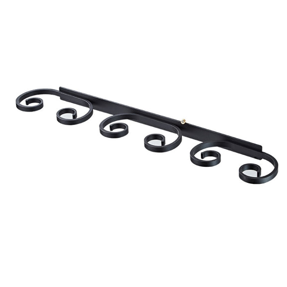 Household Punch-free Red Wine Glass Upside Down Rack, Style: 3 Slots