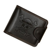 MenBense Men Multi-Card 2 Fold Short Wallet Carrying Card Case(Brown)