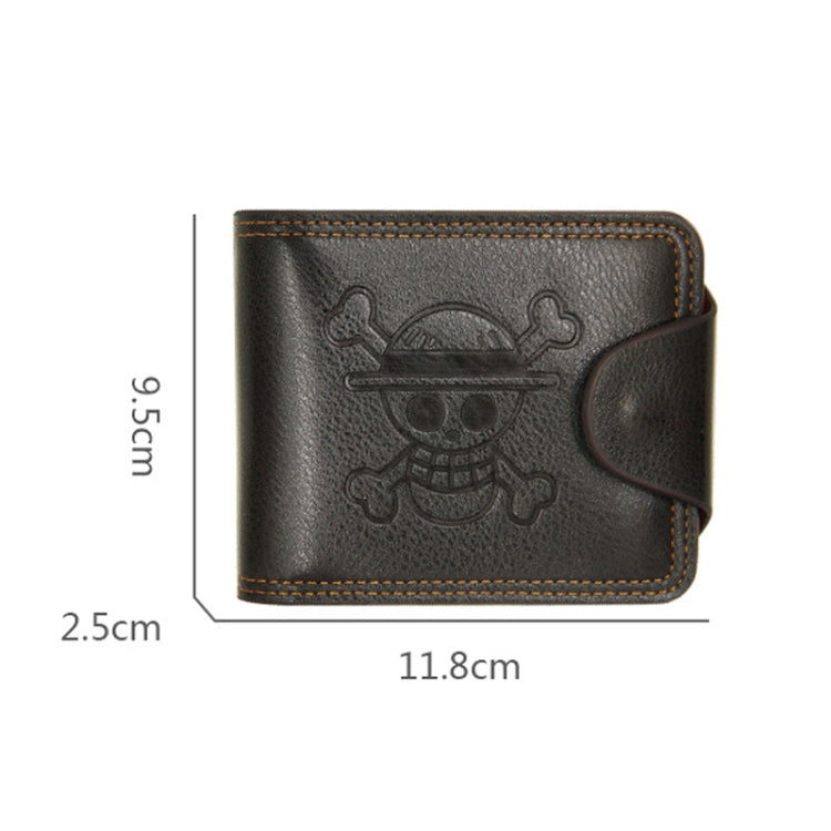 MenBense Men Multi-Card 2 Fold Short Wallet Carrying Card Case(Brown)