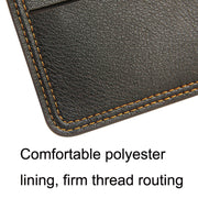 MenBense Men Multi-Card 2 Fold Short Wallet Carrying Card Case(Brown)
