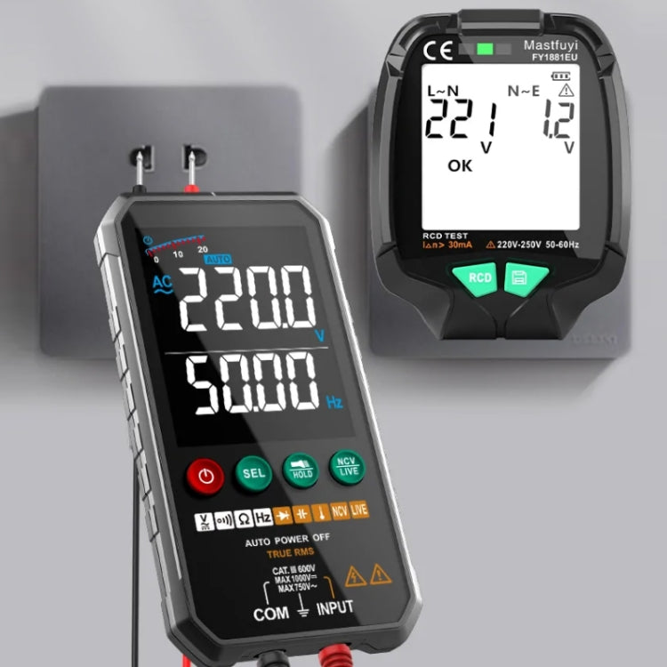 FUYI FY1881 High Precision Power Polarity Phase Socket Tester(UK Plug)