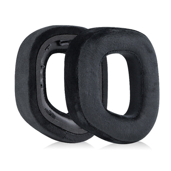 2 PCS RGB Headest Sponge Cover Earmuffs For Corsair HS80(Full Velvet)