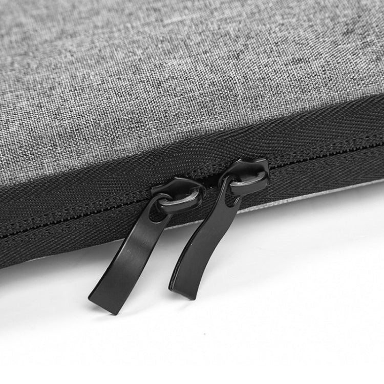 Water-resistant & Anti-Vibration Laptop Inner Bag For Macbook/Xiaomi 11/13, Size: 15.6 inch(Black)