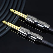 KGR Guitar Cable Keyboard Drum Audio Cable, Specification: 10m(Double Elbow Jack)