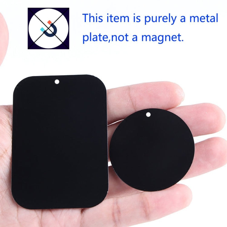 30 PCS Car Phone Holder Magnetic Sheet, Spec: 40mm (with Tape)