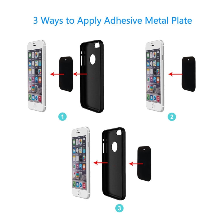 30 PCS Car Phone Holder Magnetic Sheet, Spec: 40mm (with Tape)
