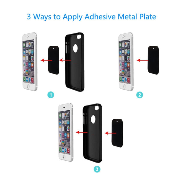 30 PCS Car Phone Holder Magnetic Sheet, Spec: 40mm (with Tape)
