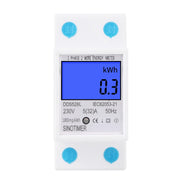 DDS528L Backlight Display Home Single-phase Rail Energy Meter 5-32A(230V 50Hz)