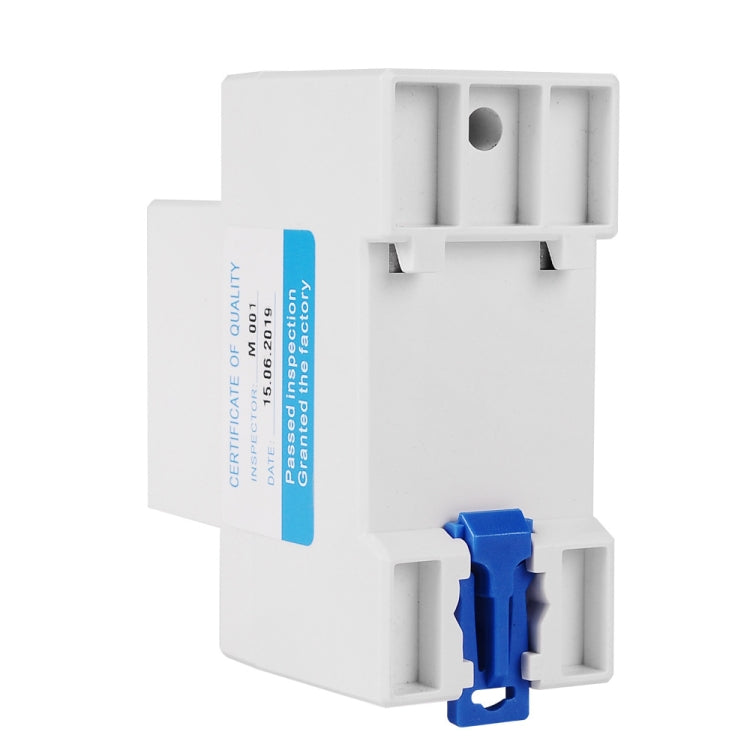 SINOTIMER DDS6619-526L-2 Can Reset Zero Backlight Display Single-phase Rail Electric Energy Meter