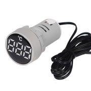 SINOTIMER -20-199 Degrees Celsius Small Temperature Display Indicator(ST16C-02 White)