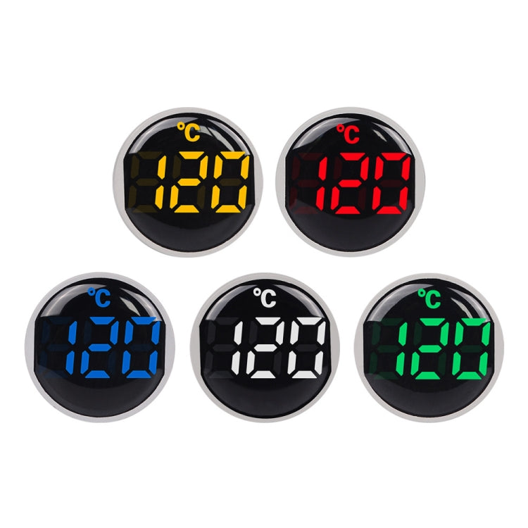 SINOTIMER -20-199 Degrees Celsius Small Temperature Display Indicator(ST16C-05 Yellow)
