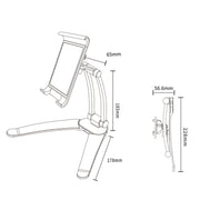 PB-41E Desktop Phone Tablet Lazy Folding Stand(Silver)