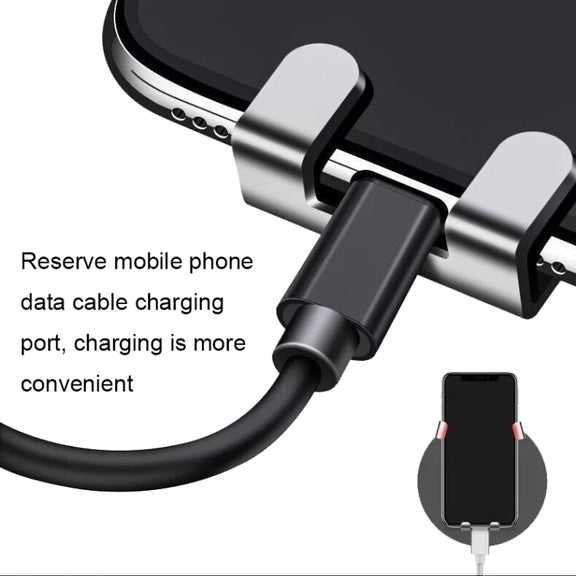 Universal Metal Gravity Car Phone Holder(Silver)