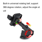 Multifunctional Telescopic Car Phone Holder(Gold)