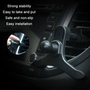 10 PCS R139-004 Car Air Outlet Mobile Phone Holder Clip, Color: Black