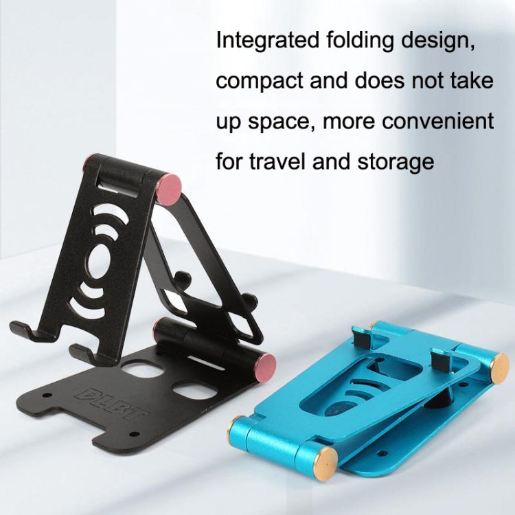 XY-02 Folding Live Aluminum Alloy Desktop Tablet Computer Mobile Phone Bracket(Silver)