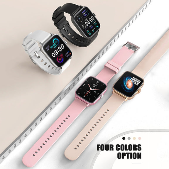 LOANIY Y22 Heart Rate Monitoring Smart Bluetooth Watch, Color: Black
