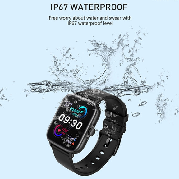 LOANIY Y22 Heart Rate Monitoring Smart Bluetooth Watch, Color: Gold