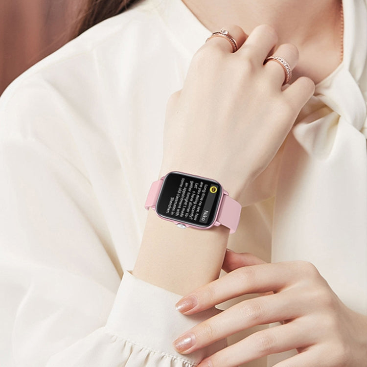 LOANIY Y22 Heart Rate Monitoring Smart Bluetooth Watch, Color: Gold