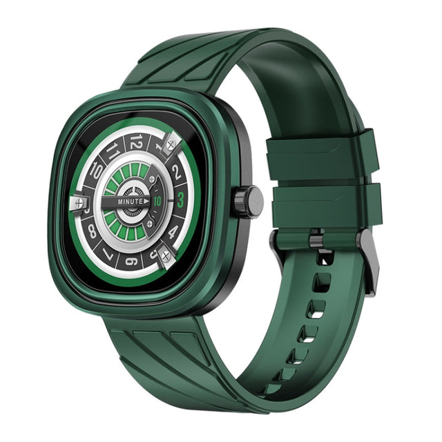 LOANIY G32 1.32 Inch Heart Rate Monitoring Smart Watch(Green)