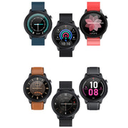LOANIY E80 1.3 Inch Heart Rate Detection Smart Watch, Color: Black Silicone