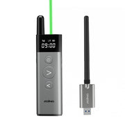 ASiNG A10 Green Light PPT Page Turning Pen Remote Control Presentation Pen, Capacity: 128M (Gray)